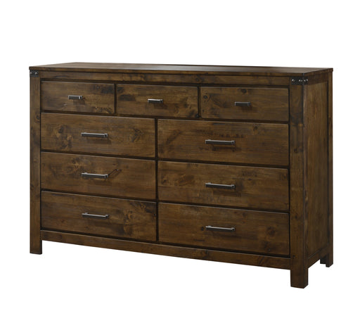 Crown Mark Furniture Curtis Dresser in Rustic image