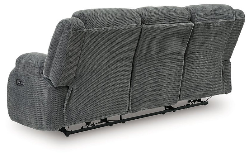 Observation Power Reclining Sofa with Drop Down Table