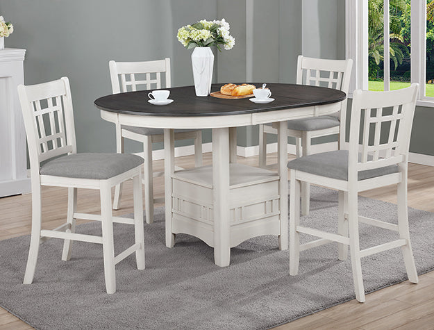 HARTWELL COUNTER HEIGHT DINING SET 5PC