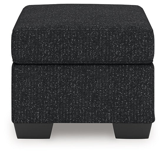 Jasmine Peaks Ottoman