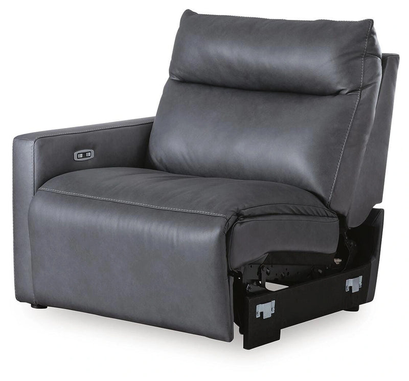 ModZ Power Reclining Sectional with Audio Console