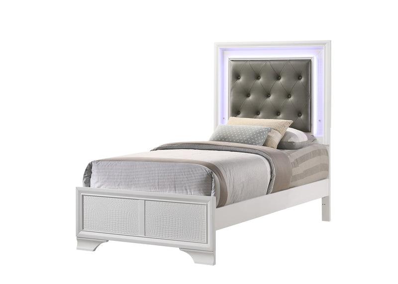Lyssa Upholstered Panel Bed