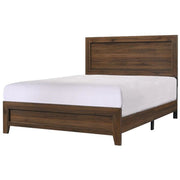 Crown Mark Millie Full Panel Bed in Brown Cherry image