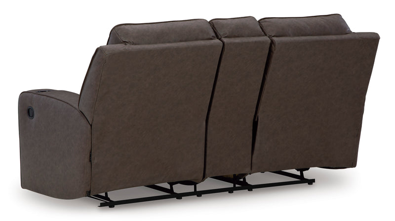 Lavenhorne Reclining Loveseat with Console