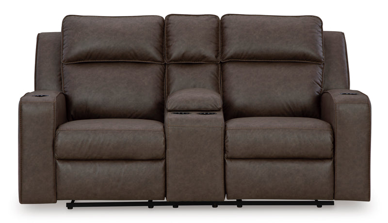 Lavenhorne Reclining Loveseat with Console