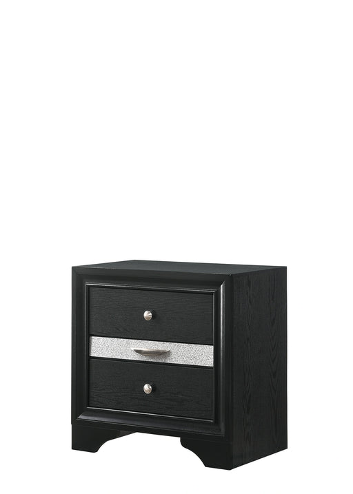 Crown Mark Regata Nightstand in Black image