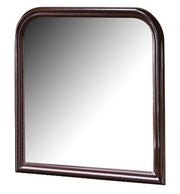 Crown Mark Furniture Louis Philip Dresser Mirror in Dark Cherry image