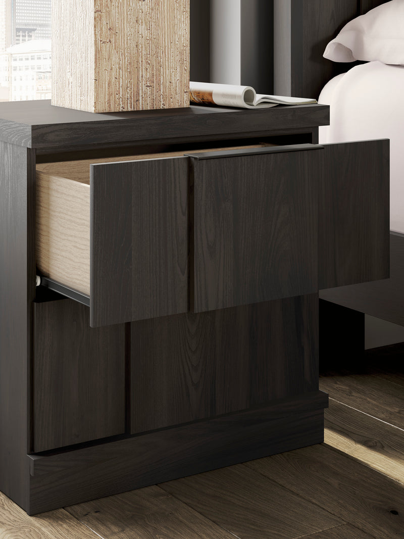 Shaehartin Two Drawer Night Stand