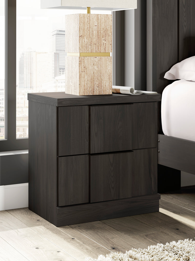 Shaehartin Two Drawer Night Stand