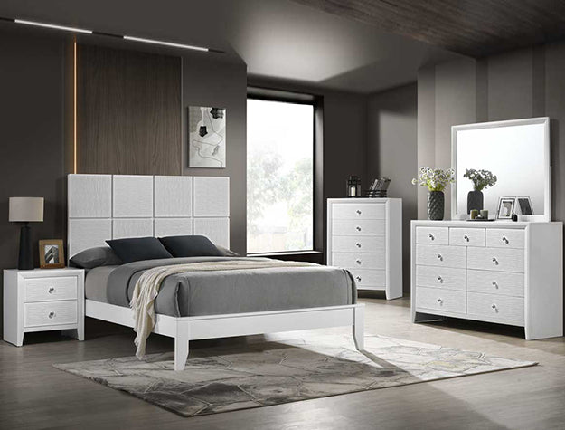 Denker King Rail White