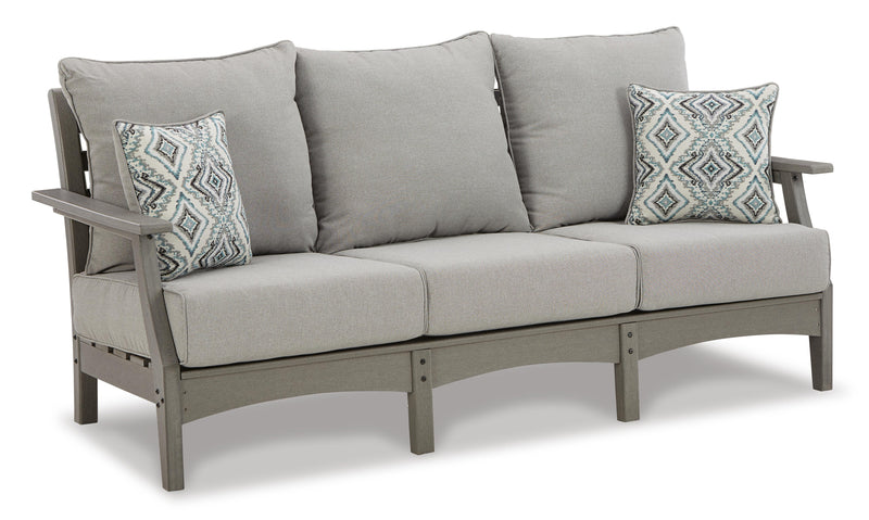 Visola Outdoor Sofa and Loveseat Set