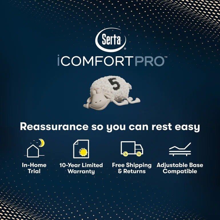 Serta iComfortPro Mattress Ambrose Plush Mattress