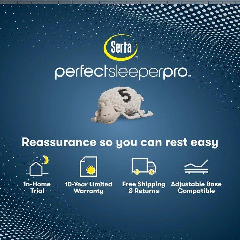 Serta Perfect Sleeper Pro Mattress Dublin Medium Tight Top