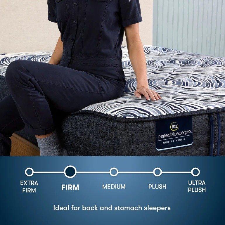 Serta Perfect Sleeper Pro Mattress Geneva Firm Tight Top