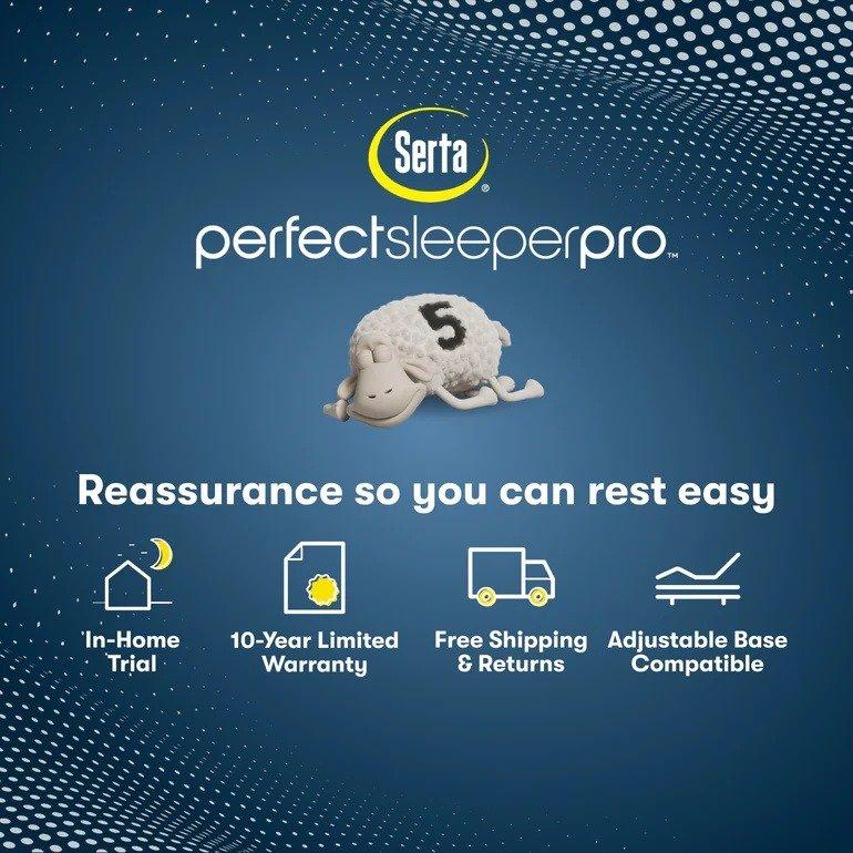 Serta Perfect Sleeper Pro Mattress Kensington Medium Tight Top