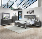 Crown Mark Refino King Panel Bed in Gray B1670-K image