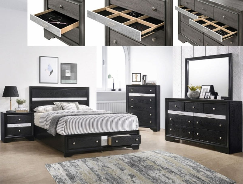 Crown Mark Regata Chest In Black