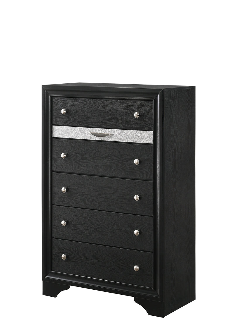 Crown Mark Regata Chest in Black image