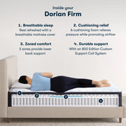 Classic Dorian 12.5" Firm Mattress -Twin XL