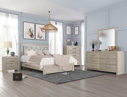 Crown Mark Furniture Jaylen 5 Drawer Chest in Gray image