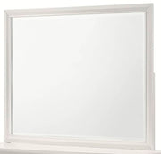 Crown Mark Furniture Lyssa Dresser Mirror in White image