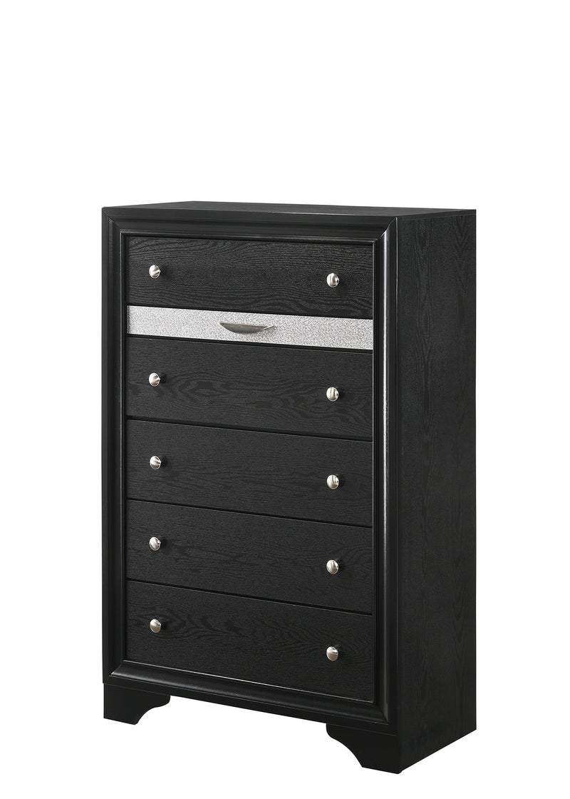 REGATA CHEST BLACK/SILVER