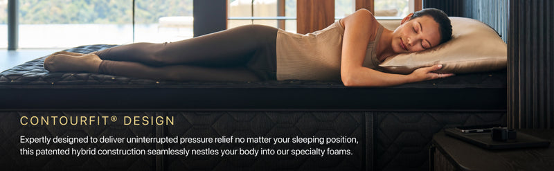 Beautyrest BlackÂ® Series One 12.5" Hybrid Plush Mattress
