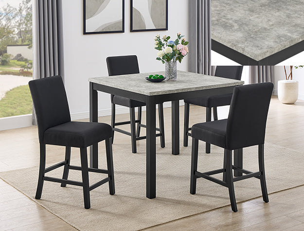 Lennon 5-Pc Counter Height Set