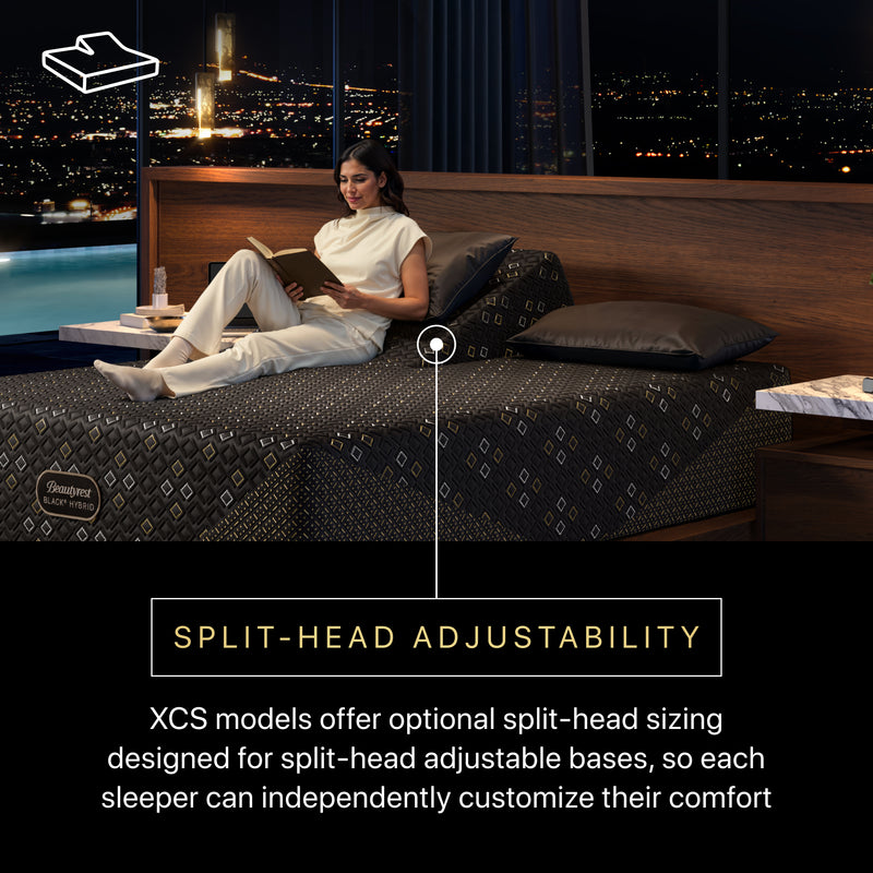Beautyrest Black Hybrid Series Three XCS 14.5" Firm Mattress
